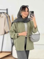 مانتو پایین هلال آنیدا کد 7837 - تصویر 7