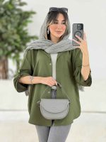 شومیز تک جیب نیلا کد 7812 - تصویر 12