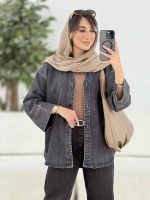 مانتو جین پشت پیله کد 7868 - تصویر 2