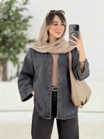 مانتو جین پشت پیله کد 7868 - تصویر 5