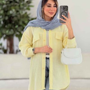 مانتو جیب نما چکاوک کد 7866