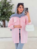 مانتو جیب نما چکاوک کد 7866 - تصویر 6