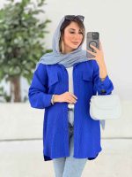 مانتو جیب نما چکاوک کد 7866 - تصویر 4