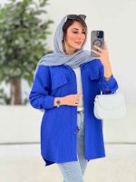 مانتو جیب نما چکاوک کد 7866 - تصویر 9