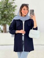 مانتو جیب نما چکاوک کد 7866 - تصویر 2