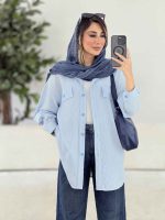 مانتو جیب نما چکاوک کد 7866 - تصویر 17