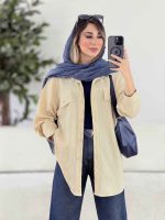مانتو جیب نما چکاوک کد 7866 - تصویر 22