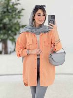 مانتو جیب نما چکاوک کد 7866 - تصویر 15
