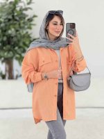 مانتو جیب نما چکاوک کد 7866 - تصویر 27