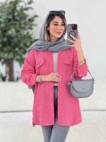 مانتو جیب نما چکاوک کد 7866 - تصویر 26