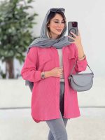 مانتو جیب نما چکاوک کد 7866 - تصویر 20