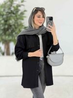 مانتو جیب نما چکاوک کد 7866 - تصویر 23