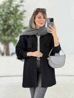 مانتو جیب نما چکاوک کد 7866 - تصویر 16