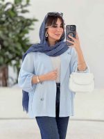 مانتو پانچ سر آستین بند کد 7872 - تصویر 11