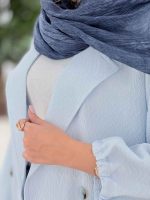 مانتو پانچ سر آستین بند کد 7872 - تصویر 23