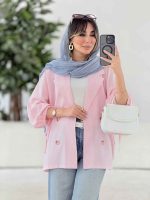مانتو پانچ سر آستین بند کد 7872 - تصویر 21