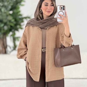 مانتو آستین پیله ریحانه کد 7860