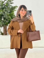 مانتو لینن تک دکمه کد 7843 - تصویر 7