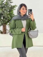 مانتو لینن تک دکمه کد 7843 - تصویر 25