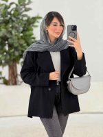 مانتو لینن تک دکمه کد 7843 - تصویر 22