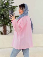 مانتو لینن تک دکمه کد 7843 - تصویر 23
