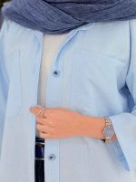 مانتو دو جیب رونیکا کد 7842 - تصویر 4