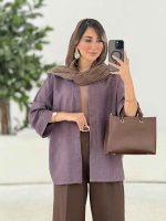 مانتو آستین پاکتی سلین کد 7859 - تصویر 31
