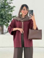 مانتو آستین پاکتی سلین کد 7859 - تصویر 25