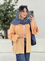 مانتو آستین بند محنا کد 7879 - تصویر 8