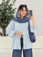 مانتو آستین بند محنا کد 7879 - تصویر 7