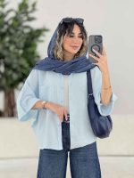 مانتو آستین پاگن فرنوش کد 7881 - تصویر 3