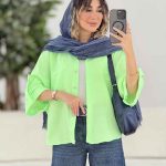 مانتو آستین پاگن فرنوش کد 7881