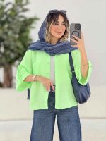 مانتو آستین پاگن فرنوش کد 7881