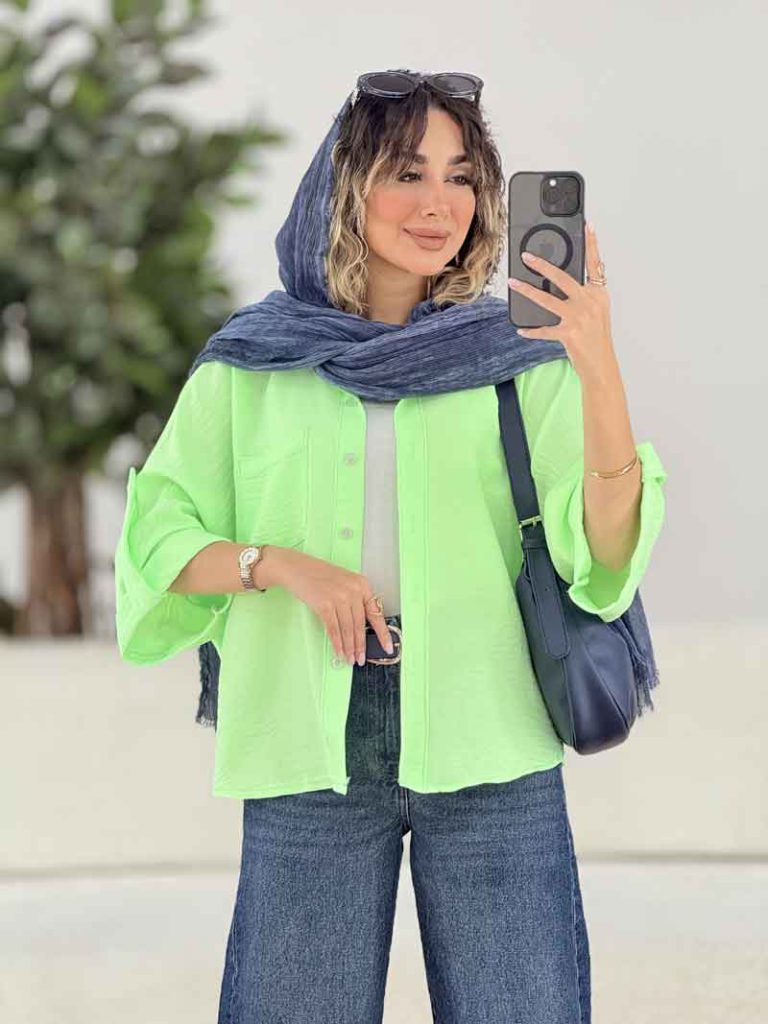 مانتو آستین پاگن فرنوش کد 7881