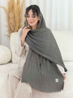 شال پلیسه دنیا کد 7874 - تصویر 6