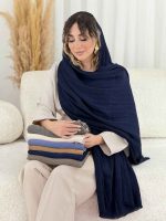 شال پلیسه دنیا کد 7874 - تصویر 2