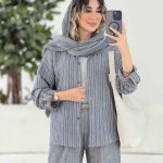 مانتو راه راه مارال کد 7880