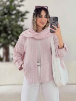مانتو راه راه مارال کد 7880 - تصویر 7