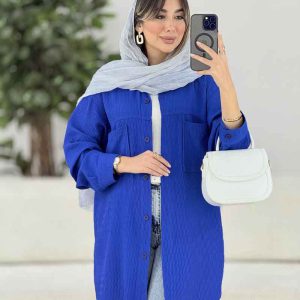 مانتو پشت دکمه سوفیا کد 7885