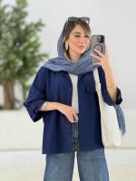 مانتو جیب نما آتوسا کد 7889 - تصویر 8