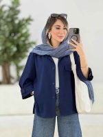 مانتو جیب نما آتوسا کد 7889 - تصویر 17