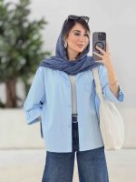 مانتو جیب نما آتوسا کد 7889 - تصویر 13
