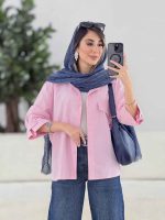 مانتو جیب نما آتوسا کد 7889 - تصویر 6