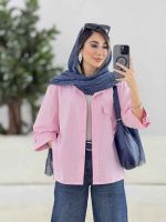 مانتو جیب نما آتوسا کد 7889 - تصویر 12