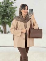 مانتو جیب نما دلیار کد 7836 - تصویر 10