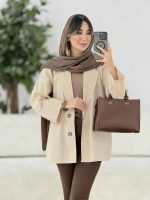 مانتو جیب نما دلیار کد 7836 - تصویر 5