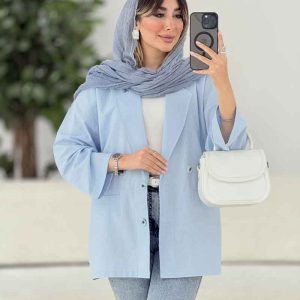 مانتو جیب نما دلیار کد 7836