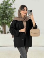 مانتو جیب نما دلیار کد 7836 - تصویر 15