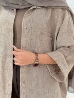 مانتو جیب دوبل النا کد 7895 - تصویر 5