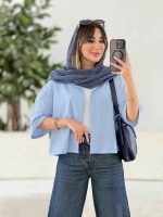 شومیز پشت پیله ربکا کد 7897 - تصویر 9